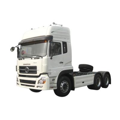 China Dongfeng 6x4 LHD High Roof Cabin Diesel CNG Tractor Trailer Met Automatische Airconditioner Te koop