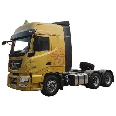 China 40t sleepvermogen Dongfeng 6x4 zware trekker vrachtwagen met hoge pk 520 Te koop