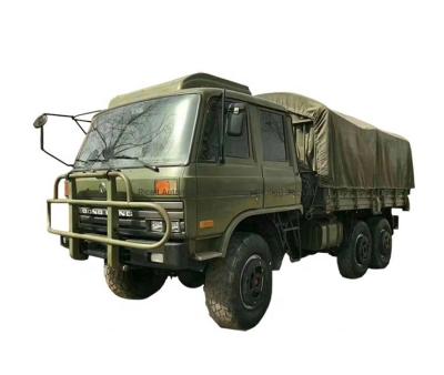 China Off-Road Ready 2022 Dongfeng 4x4 6x6 Diesel Tarpaulin Truck with Single and Double Row for sale