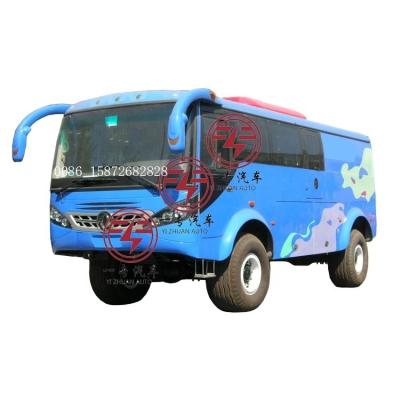 Cina Autobus usato per tutto il terreno a motore diesel da 14 posti per il deserto 4x4 Minibus Tipo di carburante Diesel in vendita