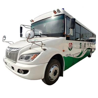 China Veículo Médico Diesel Ônibus da cidade hospitalar com equipamento médico Opcional 15 lugares à venda