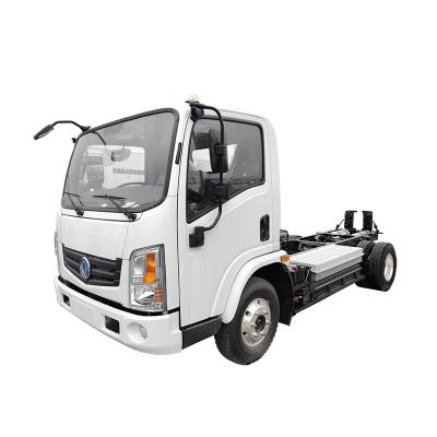 China 4x2 Dongfeng Electric Truck Multifunctional Electric Car Chassis EV HEV Left Steering for sale