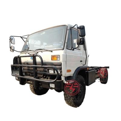 China 4x4 Truck Chassis 5ton Segement Light Truck Half a Row Cargo Truck Off Road Chassis for sale