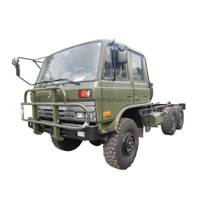 中国 オプションサイズ Awd シャーシ トラック LHD/Rhd ディーゼル ダブルキャビ 6X6 貨物 トラック シャーシ 販売 丸い形 販売のため