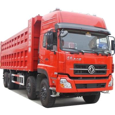 Cina 350 CV 8X4 sollevamento idraulico pesante 12 ruote Dump Truck da diesel 4x2 con telecamera posteriore in vendita