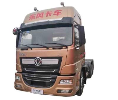 China 10-Rad 6X4 Semi-Anhänger Kopf Traktor LKW Diesel Brennstoff Linkslenkung Schnellgetriebe zu verkaufen