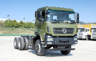 China Dieselfrachtwagen mit mittlerer Tragfähigkeit 4X4 6X6 Offroad-Fahrwerk für Logistikverkehr zu verkaufen