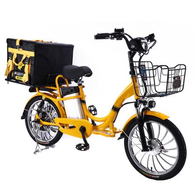 China Cheap aluminum alloy USA warehouse adult 48V 12.8AH 750W cargo electric bike, electric bicycle moped bike with pedal, ebike electric cargo bicycle for sale