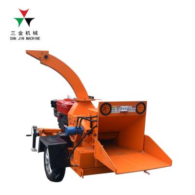 China Crush Wood Branches Gold Supplier Recycling Portable Electric Tea Garden Branch Crusher Small Leaf Shredder Wood Chip Shredder Machine for sale