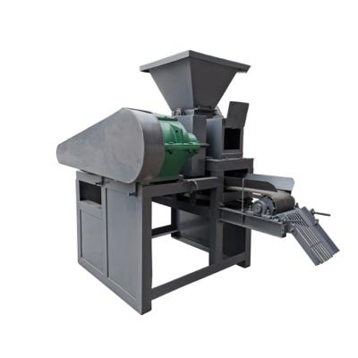 China food & Beverage Factory CE Approved Small Rollball Press Sit Oval Shape Charcoal Powder Cobbler Briquette Making Machine For Barbecue Baking for sale