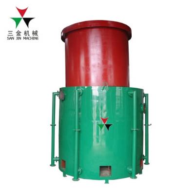 China 3.5-10CBM Charcoal Briquette Carbonization Kiln / Stove For Coconut Shell for sale