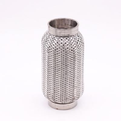 China 5 Inch Stainless Steel Braided Flexible Exhaust Muffler In Auto System for sale