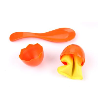 China Training Professional Factory Sports Toy Best For Egg and Spoon Race Game - Each 6pcs Plastic Toy Game Spoon & Egg Set for sale