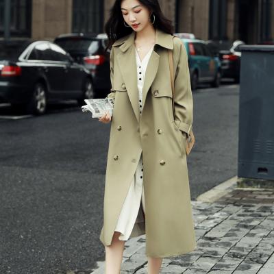 China 17 2021 New Autumn Women High End Anorak Mid Length Casual Temperament Popular High Quality Jacket Viable for sale