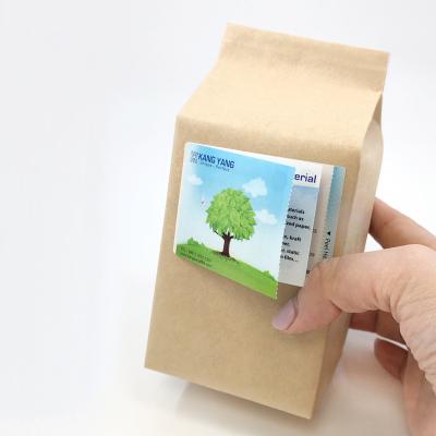 China Multi Layers Booklet Adhesive Label Multi Layer Folding Stickers for sale