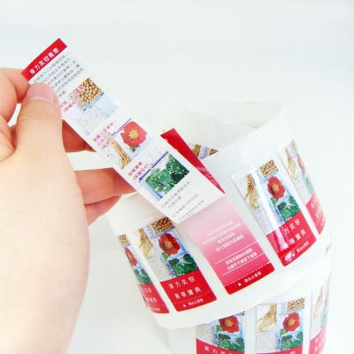 China Photo Sticker Waterproof Paper Layer Multi Pages Printing Label Available for sale