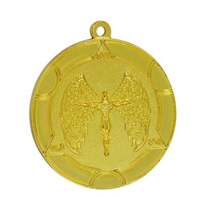 China Europe cheap price custom personal promotion made emboss working souvenir sports metal medal for sale