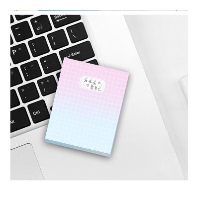 China New Arrival Logo Printed Daily Planner Custom Notepad Cute, Free Samples Rectangle Loose Leaf Writing Pads Note Stationary Notepad for sale