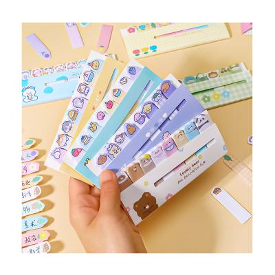 China Kawaii Self Adhesive Minimal Reusable Vintage Sticky Notes , Eco Friendly Professional Notepad Index Tabs Flags for sale