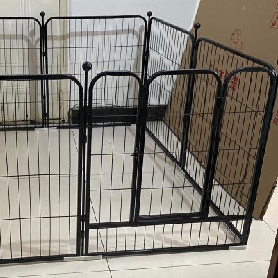 China Breathable Foldable Metal Wire Pet Playpen Exercise Customize Playpen For Dog for sale