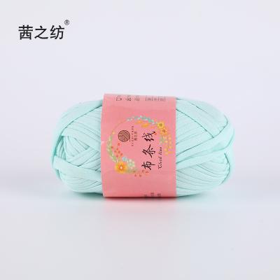 China Factory Direct Sales 2021 Soft + Elastic New Cloth DIY Yarn Hand Knitted Crochet Yarn for sale