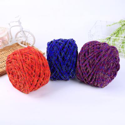 China High Quality Anti-bacteria Veil 100g Different Color Crochet Yarn Hand - Felt Hand Woven Wool - Woven Crochet Yarn DIY Fancy Roving for sale