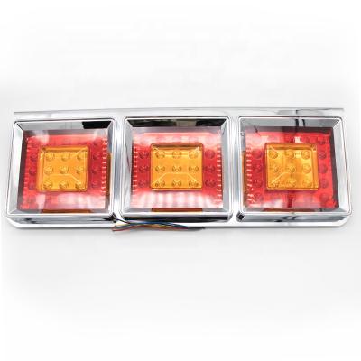 China LED Truck Lorry Combination Indicator Stop Tail Lamp Rear Light Lorry Combination Tail Lamp Waterproof LED With Bracket for sale