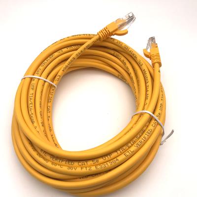 China Telecommunication Cat5e Wired Network Ethernet Cable 4pair 24awg Cable Utp Cat 5e for sale