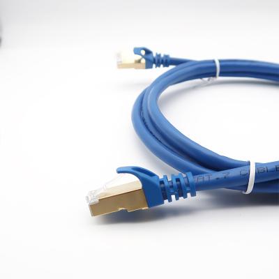 China Round Rj45 28awg Cat6a Cat7 Ethernet Patch Cable Cat 7 