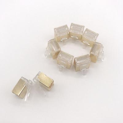 China For cat6/cat7/cat8 plug plugging hot sale Cat7/cat8 Rj45 Cat8 short body connector for sale