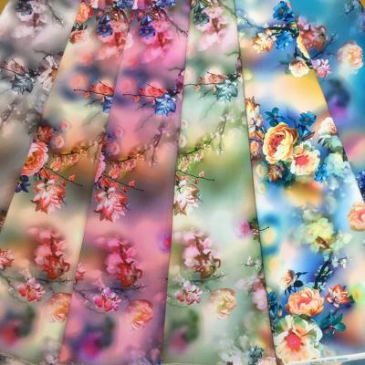 China Russia Design Shrink-Resistant Super Soft 75D*75D Polyester 100% Digital Printed Fabric for sale