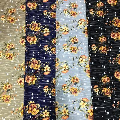 China Manufacturer Shrink-Resistant Factory Price Custom Design Polyester Woven French Twill Digital Printed Fabric for sale