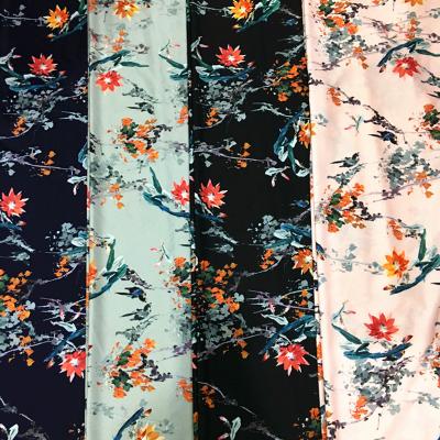 China Wholesale Digital Printed 100% French Polyester Twill Fabric From China Supplier Shrink-Resistant for sale