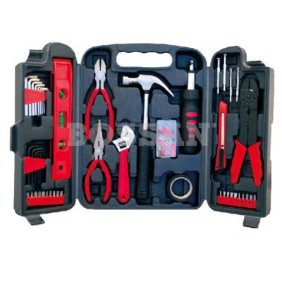 China Household BOSSAN DIY 129 Piece General Household DIY Tool For Gift In BMC Tool Storage Case Tool Kit for sale