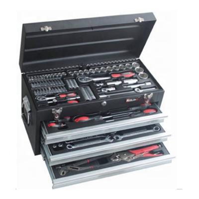 China Household 100 Pcs Repairing Mechanical Tool Kit In Metal Case for sale