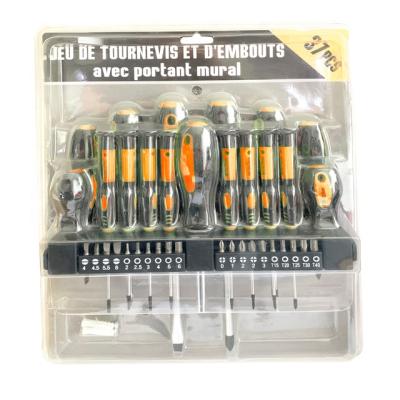 China 2019 New Household BOSSAN 37 Piece Screwdriver and Bit High Quality Precision Screwdriver Tool Kit for sale