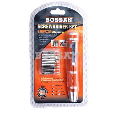 China Home Repair 10 in 1 Screwdriver Set for Iphone for sale