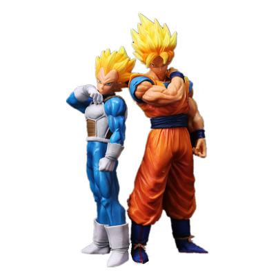 China Fast popular hot ball dragon z action numbers toys style anime 2 delivery 2 goku vegeta vegeta figure super saiyan figure for Anime fans for sale