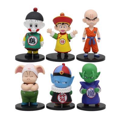 China Hot Sale TOY action number dragon z teen ball Anime MODEL toy figure promotion 6 piece set action number for sale