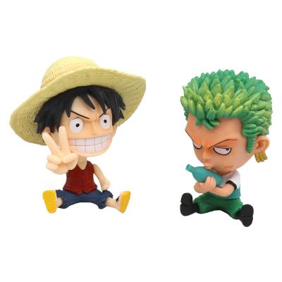 China Japanese anime fast hot one piece choice saving delivery zoro cartoon character action number kids collectibles toy luffy for sale