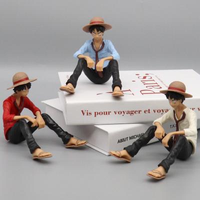 China MODEL TOY Distributor wanted low price 3 color monkey d pvc toy anime one piece luffy action numbers for promotion for sale