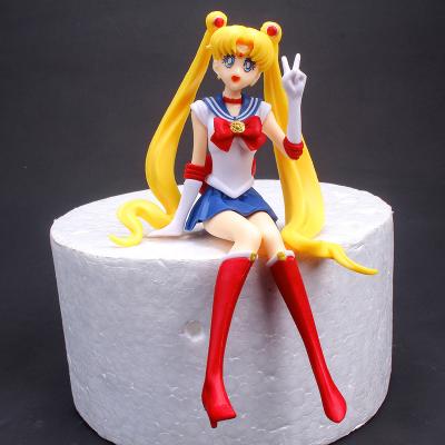 China Best Selling Japanese Anime Soldier Sailor Moon Cartoon Figure Fast Delivery Market Car Collectible Toy Promotion Cheap Price for sale