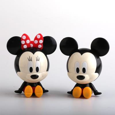 China Decorating Mickey/Minnie Cartoon Plastic Toys For Kids Birthday Party Decoration Cake Decorating Baking Ornaments for sale