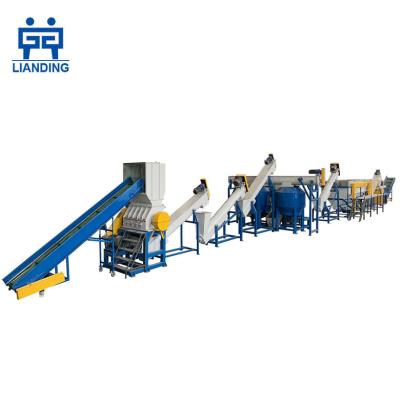 China Full Automatic ABS Container Plastic Recycling Machine Waste Plastic Recycling Line for sale