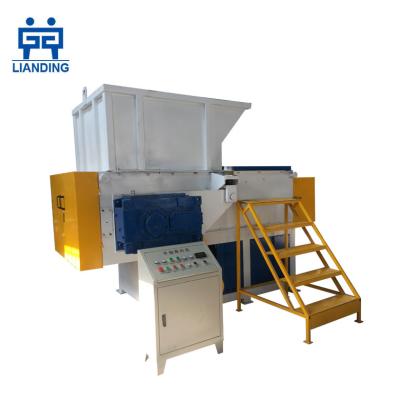 China Hotels Recycling Plastic Piece Material Single Shaft Shredder for sale