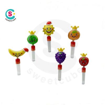 China Capsule Toys Jiggle Fruit Shake Shake Candy Toys for sale