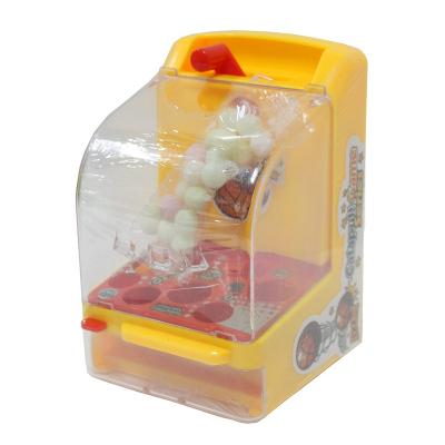 China Cartoon Toys 2021 New Catapult Game Shooting Machine Candy Dispenser for sale