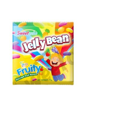 China Hot sell normal sweetcube jelly bean as good as tommy jelly candy 15g jelly bean for sale