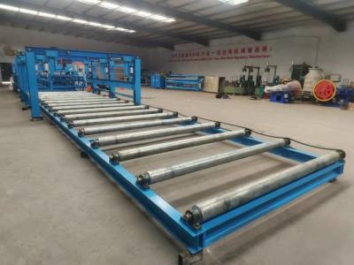 China Alambre soldado con autógena Mesh Panel Machine Length de la construcción de puente del Plc el 12m en venta