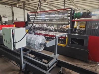 China Tierplc reparierte Wiese Knoten-Zaun-Machine Widths 2440mm zu verkaufen